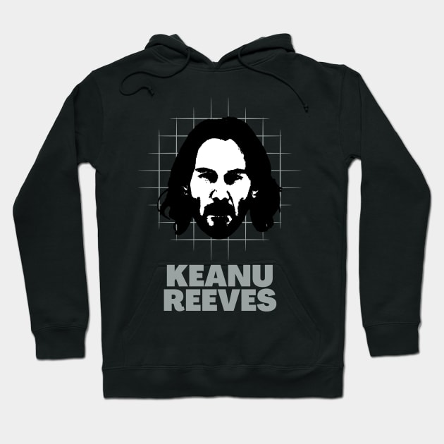 Keanu reeves -> 80s retro Hoodie by LadyLily